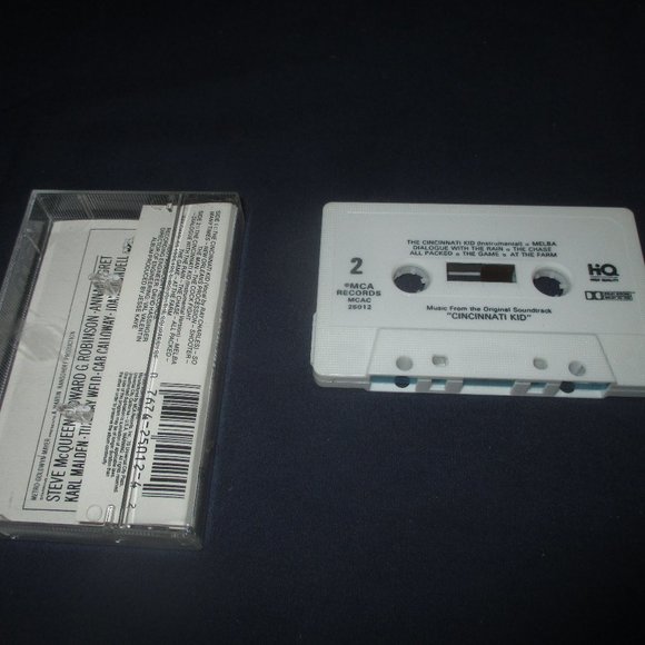 The Cincinnati Kid the Original Soundtrack on cassette (MCA Records , 1966) - Picture 2 of 2